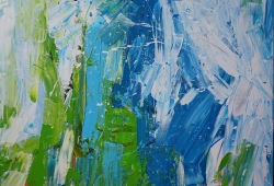 Abstract XXVII - Paul Poison, Rozmiar: 100 cm × 70 cm, Technika: akryl na płótnie