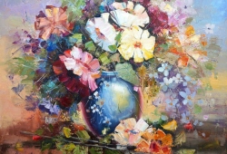 Urok lata - Dominika Picko, Rozmiar:  50 cm × 40 cm, Technika: olej na płótnie