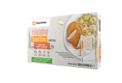 Łagodny SuperStek z kurczaka z nadzieniem serowo-szynkowym