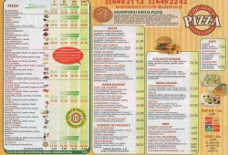 Chicago's Pizza Ursynów, Surowieckiego - menu cz. 2