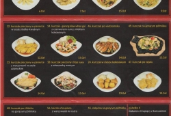 Van Binh Bar Azjatycki, Belgradzka, Natolin menu cz. 2