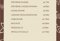 Beauty Allure Belgradzka - cennik usług, styczeń 2017