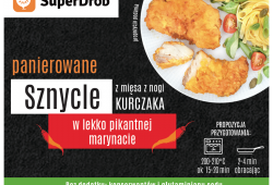 Panierowane Sznycle z mięsa z nogi kurczaka w lekko pikantnej marynacie
