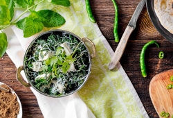 Palak Paneer - ser indyjski ze szpinakiem