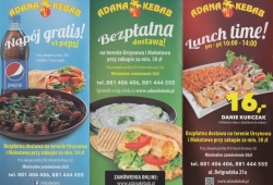 Adana Kebab Belgradzka, menu dostawy na telefon, cz. 1