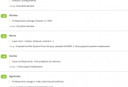 Setki pozytywnych opinii o Art Hair Studio...