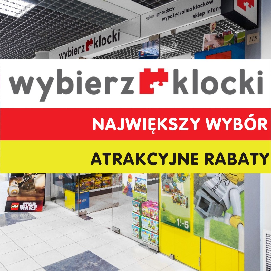 Wybierz Klocki, Galeria Ursynów, Al. KEN 36, stacja metra Natolin - największy wybór klocków nie tylko LEGO Wybierz Klocki, Galeria Ursynów, Al. KEN 36, stacja metra Natolin - największy wybór klocków nie tylko LEGO