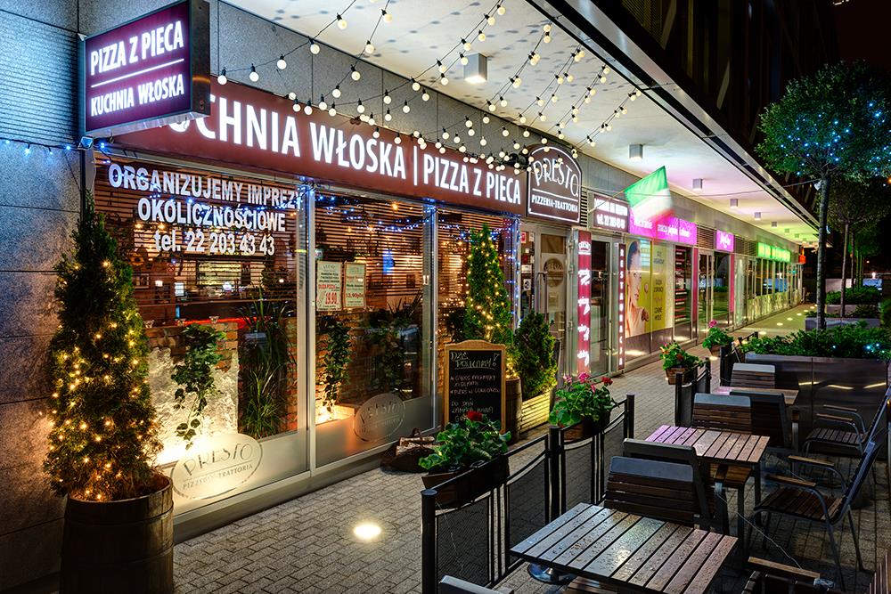 Pizzeria Trattoria PRESTO ul. Dereniowa 2 Pizzeria Trattoria PRESTO ul. Dereniowa 2