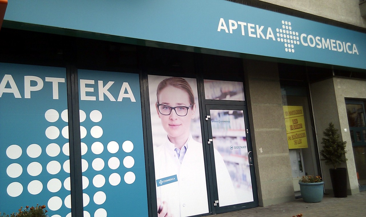 Apteka Cosmedica Wąwozowa 32, przy Bazarku Kabackim Apteka Cosmedica Wąwozowa 32, przy Bazarku Kabackim