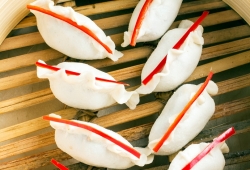 Pierogi z kaczką i pomarańczą 8 szt.  15.00zł